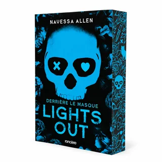 Vue de trois quarts de Lights Out Derrière le masque