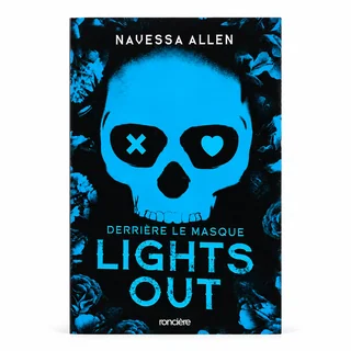 Vue de face de Lights Out Derrière le masque