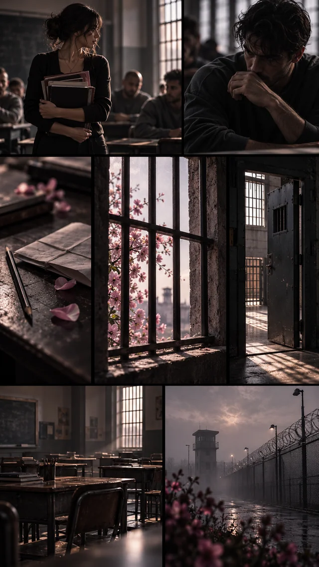 Illustration d’ambiance inspirée de Whispers tome 1 Le Silence des barreaux