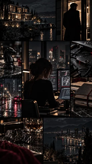 Illustration d’ambiance inspirée de Le Prédateur Dark Verse