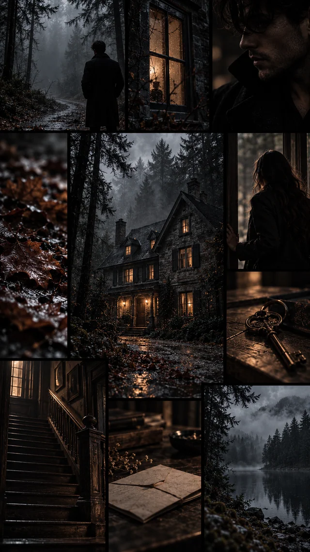 Illustration d’ambiance inspirée de My Darkest Sin Devil's Night