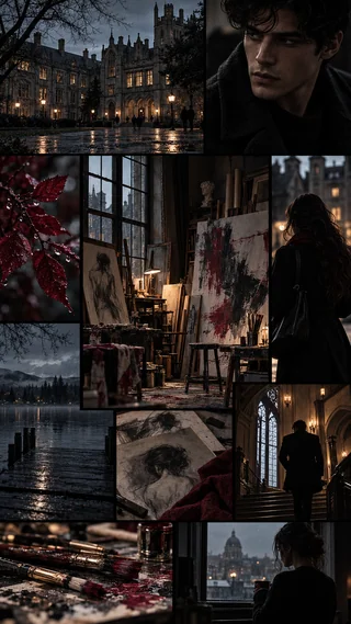 Illustration d’ambiance inspirée de God of Malice