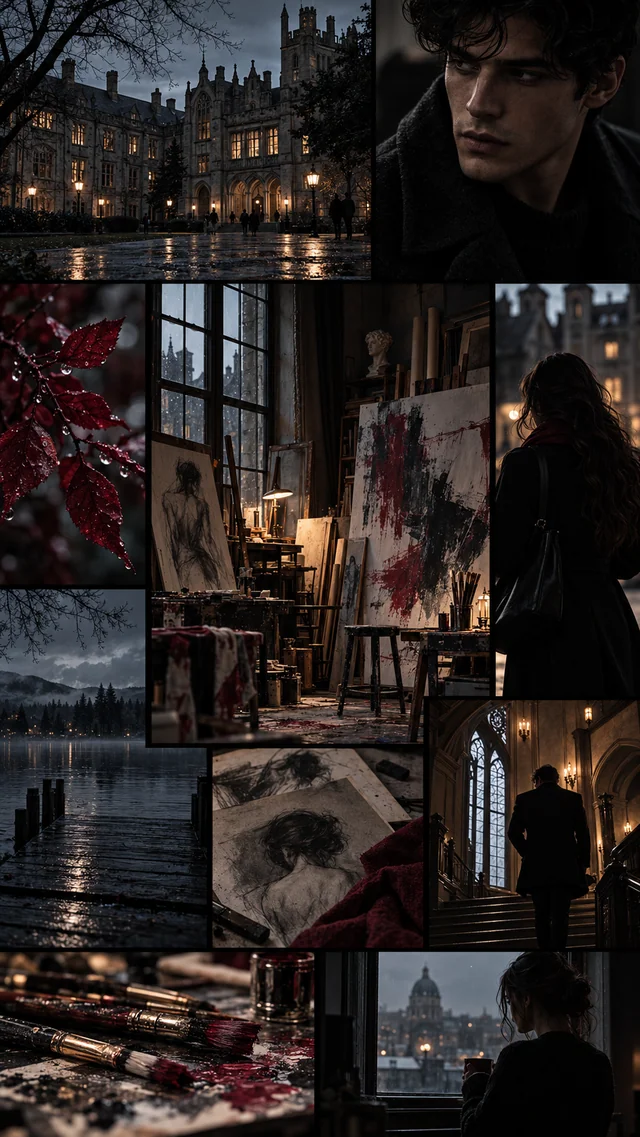 Illustration d’ambiance inspirée de God of Malice