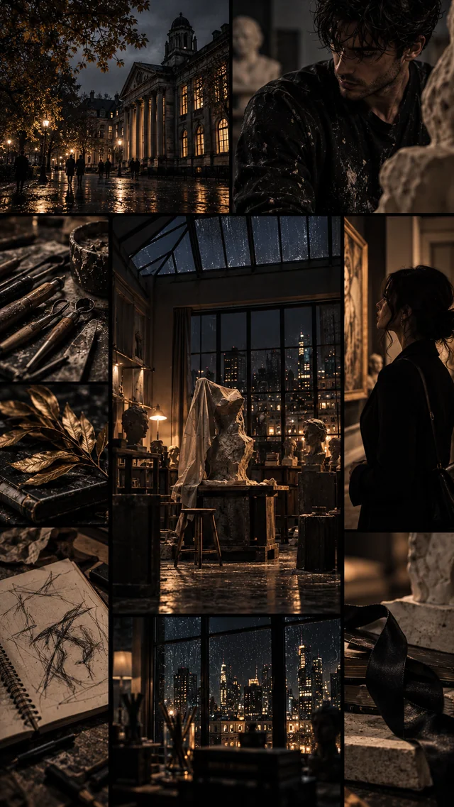 Illustration d’ambiance inspirée de God of Ruin