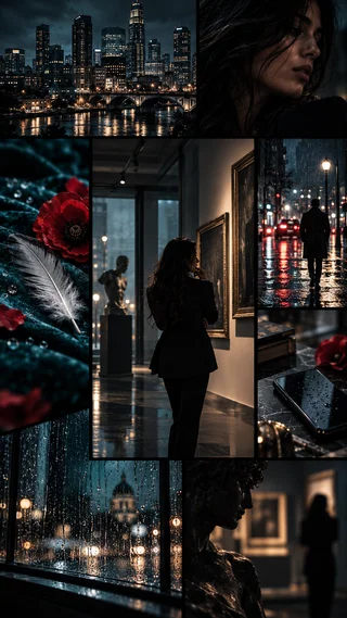 Illustration d’ambiance inspirée de The Whisperer