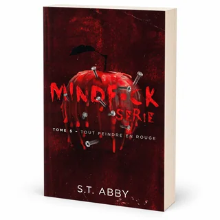 Vue de trois quarts de Mindf*ck tome 5 Tout peindre en rouge