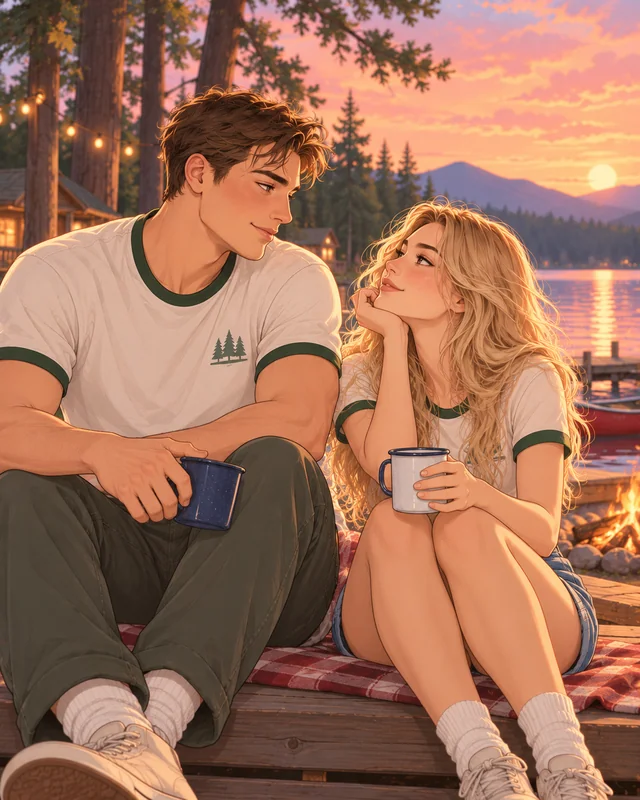 Illustration d’ambiance inspirée de Wildfire