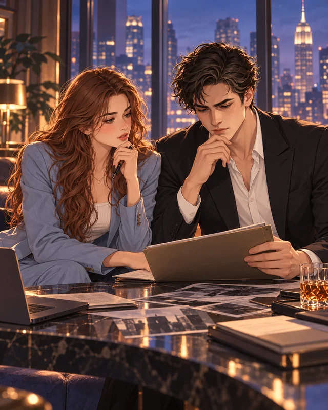 Illustration d’ambiance inspirée de The Mysterious Gentleman
