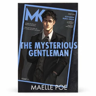 Vue de face de The Mysterious Gentleman