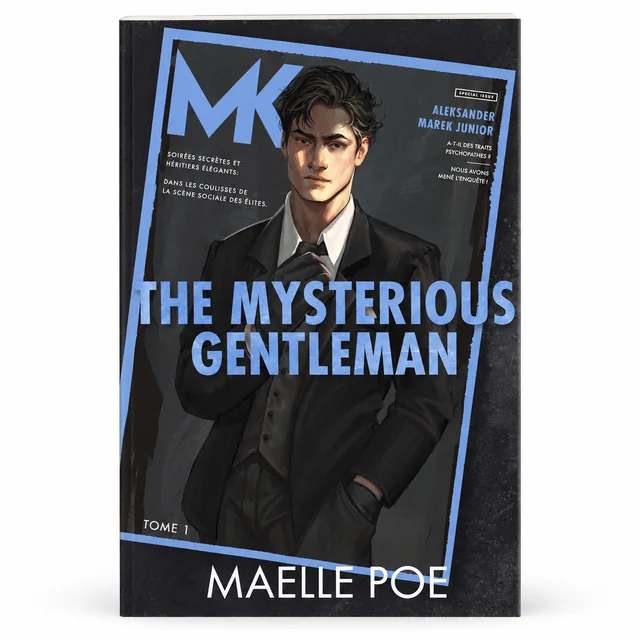 Vue de face de The Mysterious Gentleman