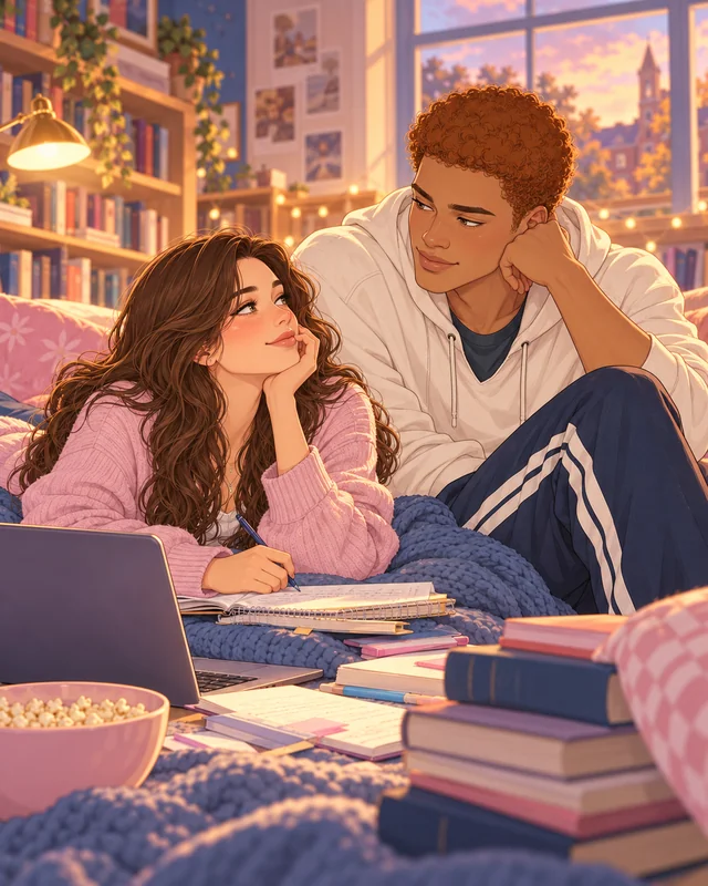 Illustration d’ambiance inspirée de Daydream