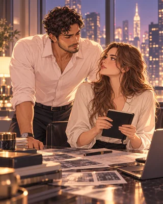 Illustration d’ambiance inspirée de The Perfect Gentleman