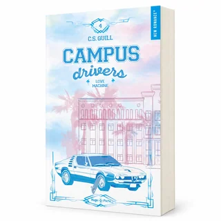 Vue de trois quarts de Campus Drivers tome 4