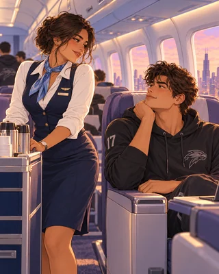 Illustration d’ambiance inspirée de Mile High