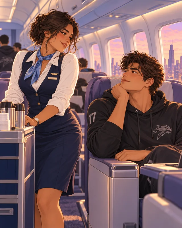 Illustration d’ambiance inspirée de Mile High