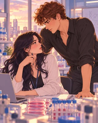 Illustration d’ambiance inspirée de Not In Love