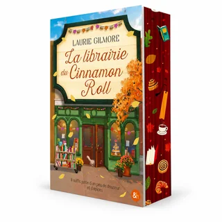 Vue de trois quarts de La librairie du cinnamon roll